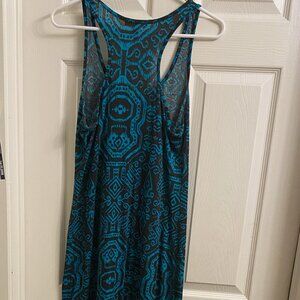 BOLD PRINT PENCIL DRESS